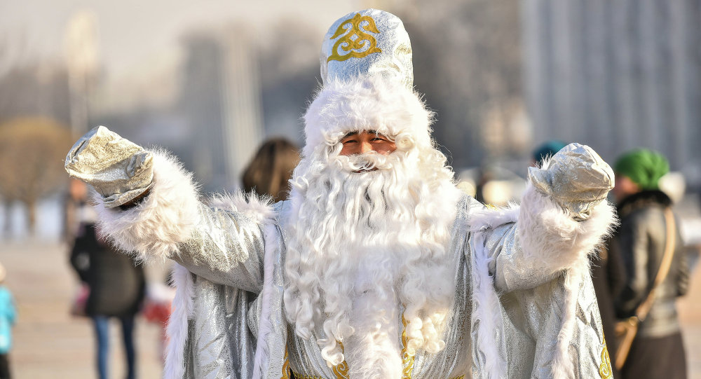 Кыргызский Дед Мороз — Аяз ата. Архивное фото