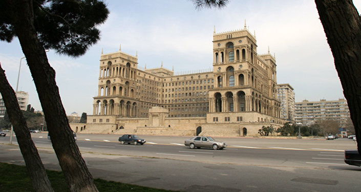 Дом правительства Азербайджана в г.Баку. Архивное фото