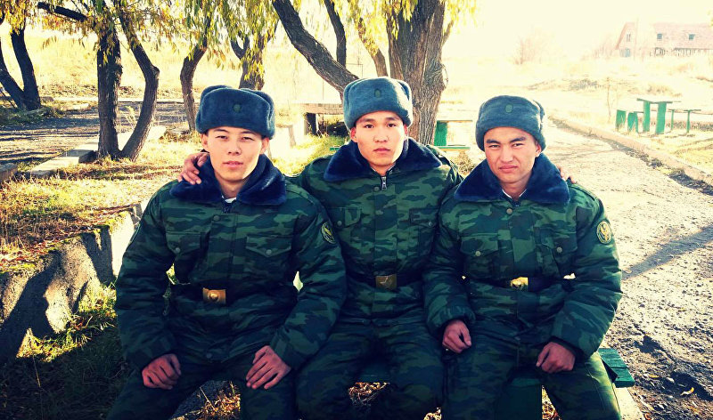 Акыл, 19 лет. Служит восьмой месяц в Пограничных войсках Кыргызстана