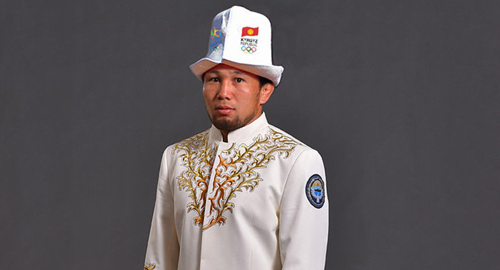 Мужская парадная форма олимпийской сборной Кыргызстана. Архивное фото
