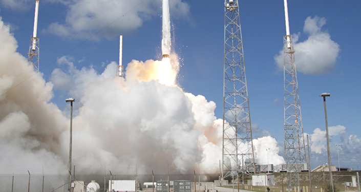 Запуск ракеты SpaceX. Архивное