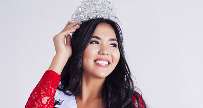 Победительница турнира Мисс Кыргызстан — 2016 Перизат Расулбек кызы