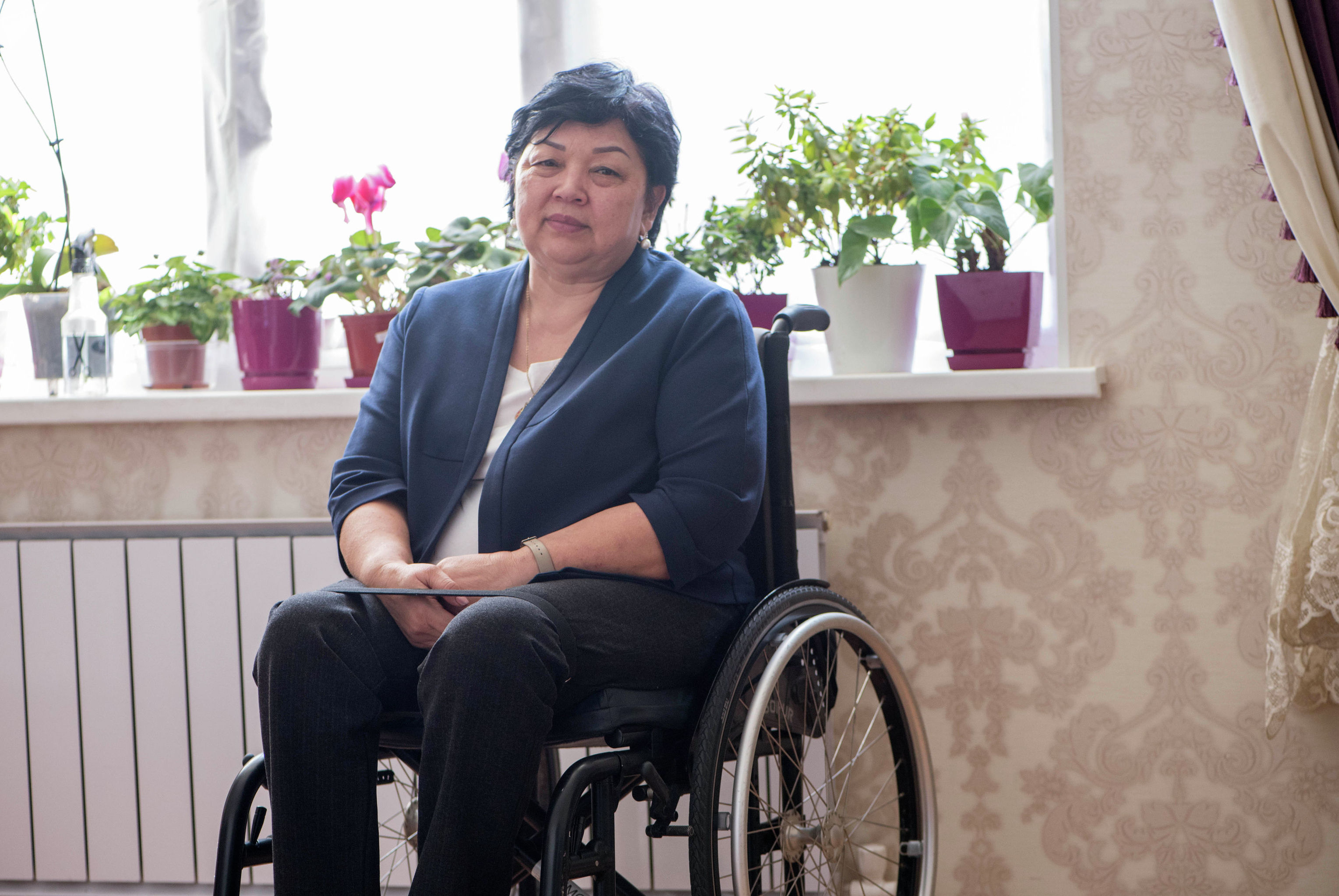 Руководитель общественного объединения Иссык-Кульской области Равенство Гульмира Казакунова