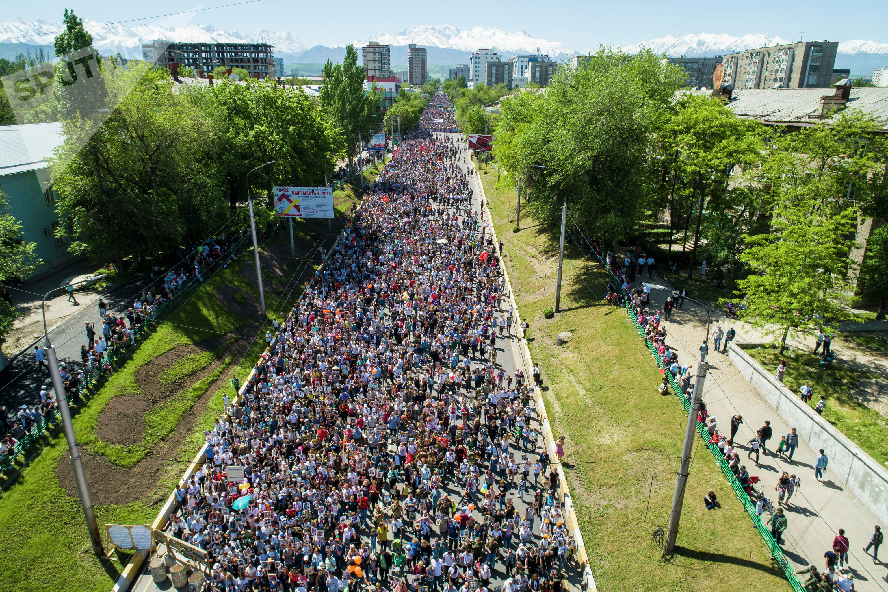 Бессмертный полк в кыргызстане