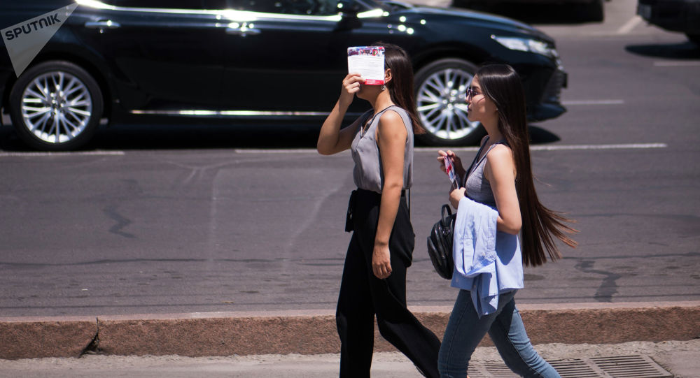 В Бишкеке будет сильная жара в выходные — мэрия обратилась к горожанам