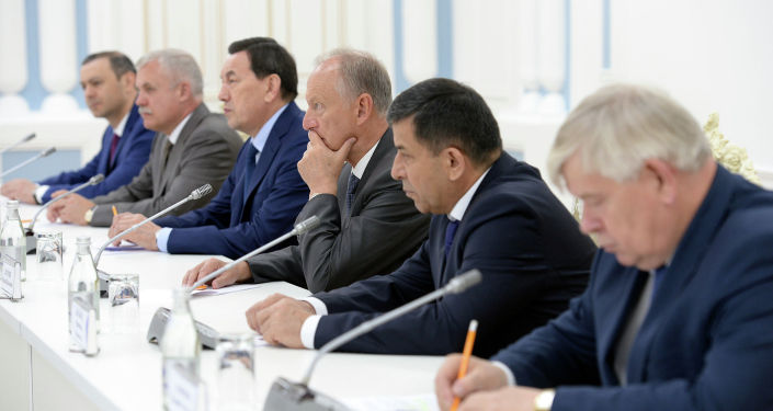 Глава Кыргызстана Сооронбай Жээнбеков встретился с секретарями советов безопасности государств — членов Организации Договора о коллективной безопасности (ОДКБ)
