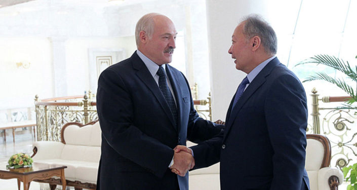 Фотографии с сайта президента Беларуси о встрече Александра Лукашенко с беглым президентом Курманбеком Бакиевым. 