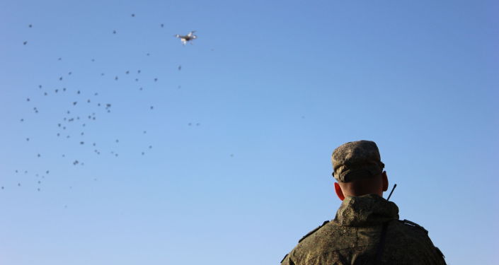 Военнослужащие авиабазы ОДКБ Кант захватили вражеские беспилотные летательные аппараты в ходе учений