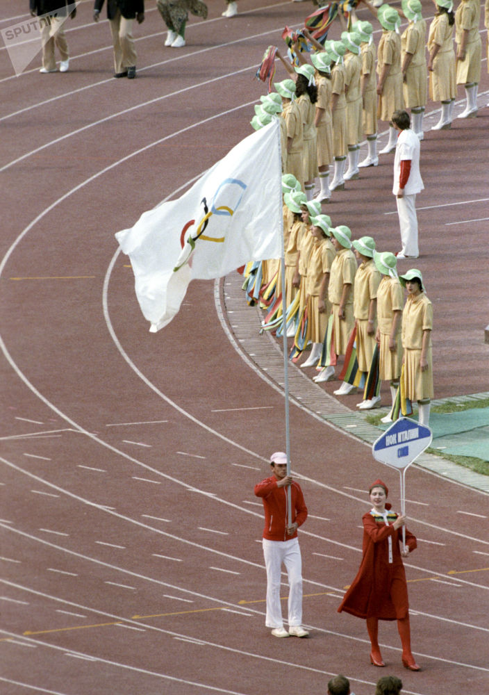 Открытие олимпиады 80 фото