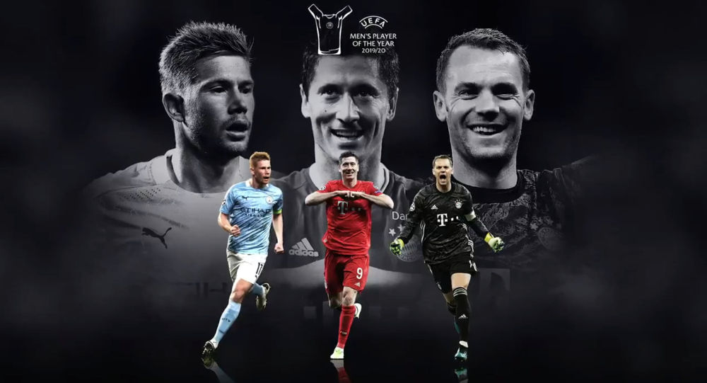 Без Месси и Роналду — тройка лучших футболистов сезона по версии UEFA. Видео