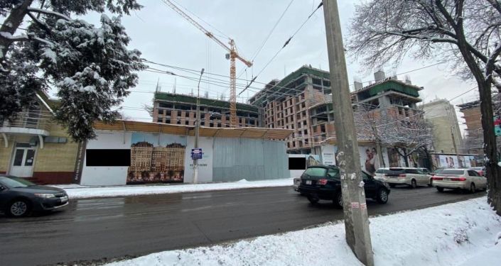 Незаконное строительство многоэтажных домов в Бишкеке