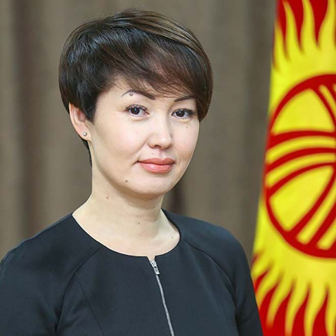 Исполняющая обязанности председателя Счетной палаты КР Айжан Садыркулова