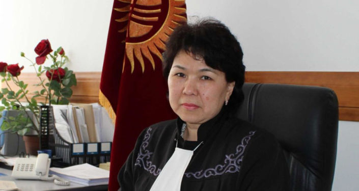 Судья Верховного суда КР Анархан Базаралиева