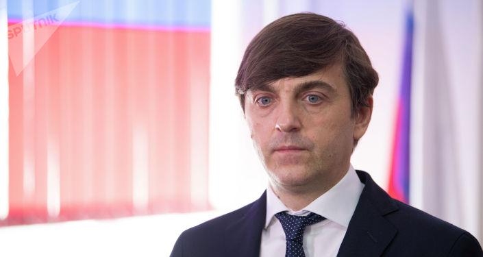 Министр просвещения РФ Сергей Кравцов во время визита в Бишкеке. Министр просвещения РФ Сергей Кравцов во время визита в Бишкеке.