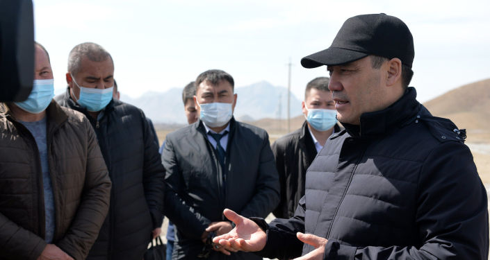 Президент Кыргызстана Садыр Жапаров ознакомился с проектом по строительству промышленных, торговых и логистических предприятий в городе Баткен