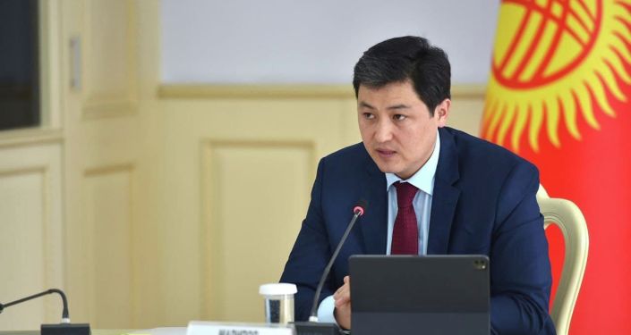 Премьер-министр Кыргызской Республики Улукбек Марипов провел совещание по вопросу снижения цен на авиабилеты и реализации проекта Путешествий без COVID. Премьер-министр Кыргызской Республики Улукбек Марипов провел совещание по вопросу снижения цен на авиабилеты и реализации проекта Путешествий без COVID.