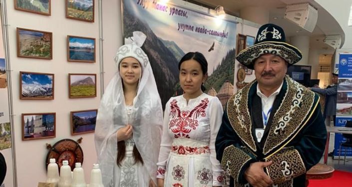 Стенд Кыргызской Республики на международной туристической выставке ЛЕТО-2021 в Екатеринбурге