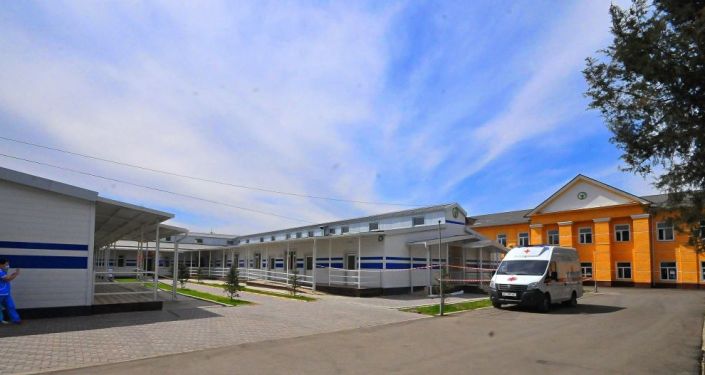 Новая городская детская инфекционная больница на 100 мест в городе Ош