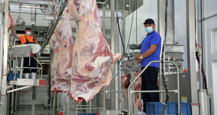 Новый крупнейший в Кыргызстане мясокомбинат в Караколе