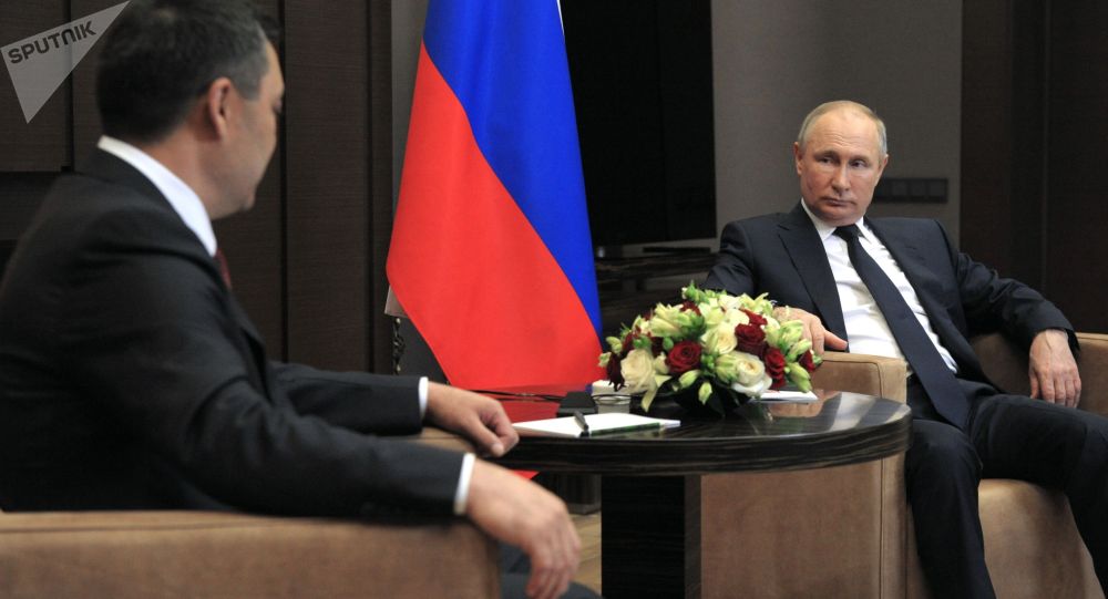 Путин на встрече с Жапаровым высказался о конфликте на кыргызско-таджикской границе