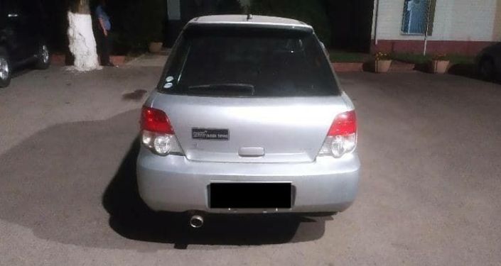 Автомашина марки Subaru Impreza, которой завладел подозреваемый в мошенничестве лжесотрудник ГКНБ