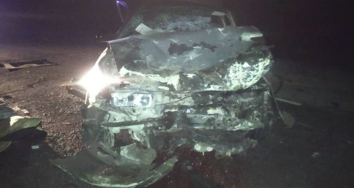 Авария в Жайыльском районе Чуйской области, на 152-м километре автодороги Бишкек — Ош.