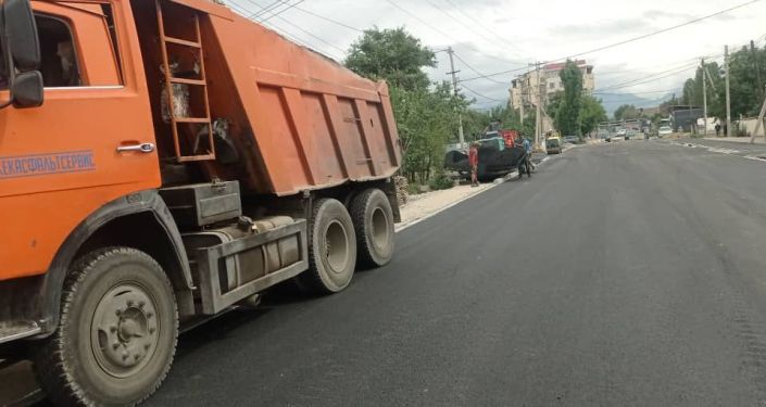 В Бишкеке завершены ремонтные работы на трех улицах