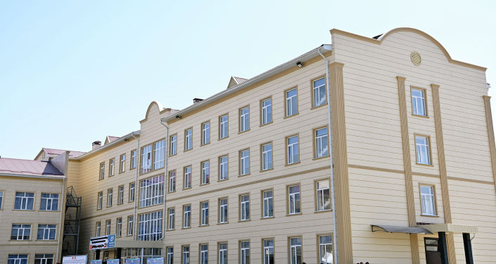 Новый корпус отделении детской онкологии и онкогематологии, построенный на территории Национального центра охраны материнства и детства (НЦОМиД) в Бишкеке