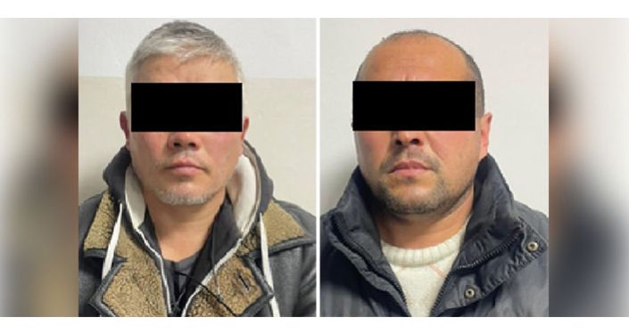 Задержанные лидеры и активные члены подпольных групп религиозно-экстремистской организации Хизб ут-Тахрир в Бишкеке. 10 ноября 2021 года