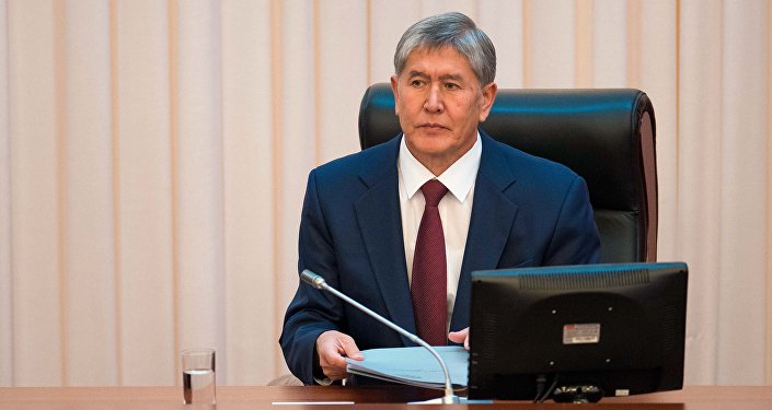 Экс-президент Кыргызской Республики Алмазбек Атамбаев. Архивное фото