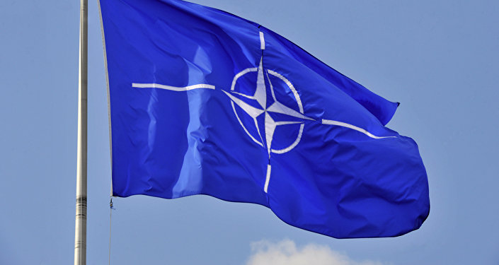 Флаг НАТО. Архивное фото