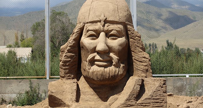 Международный фестиваль песчаных скульптур в Чолпон-Ате