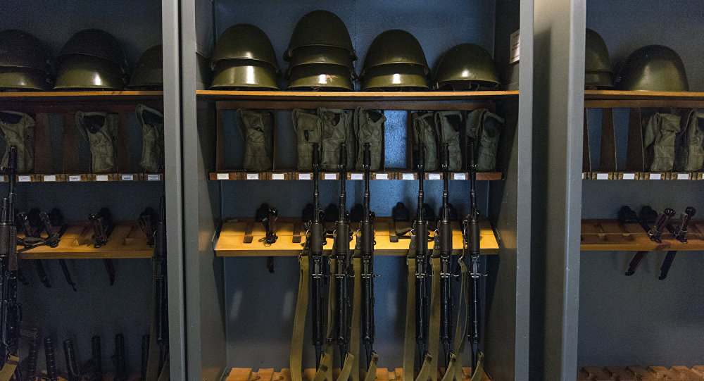 комната для хранения оружия