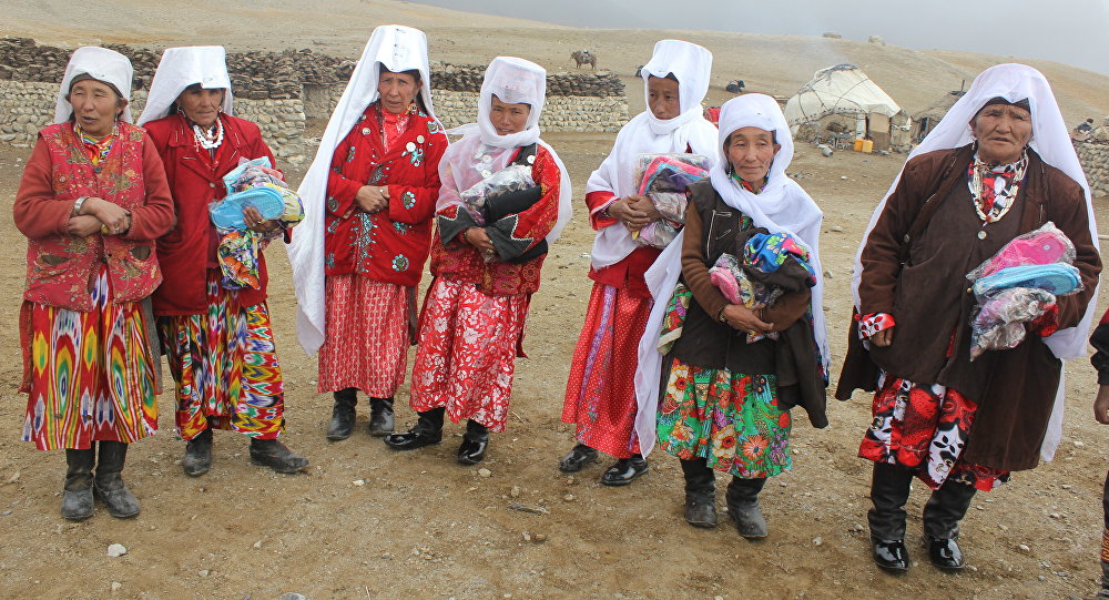 Памирские женщины. Архивное фото