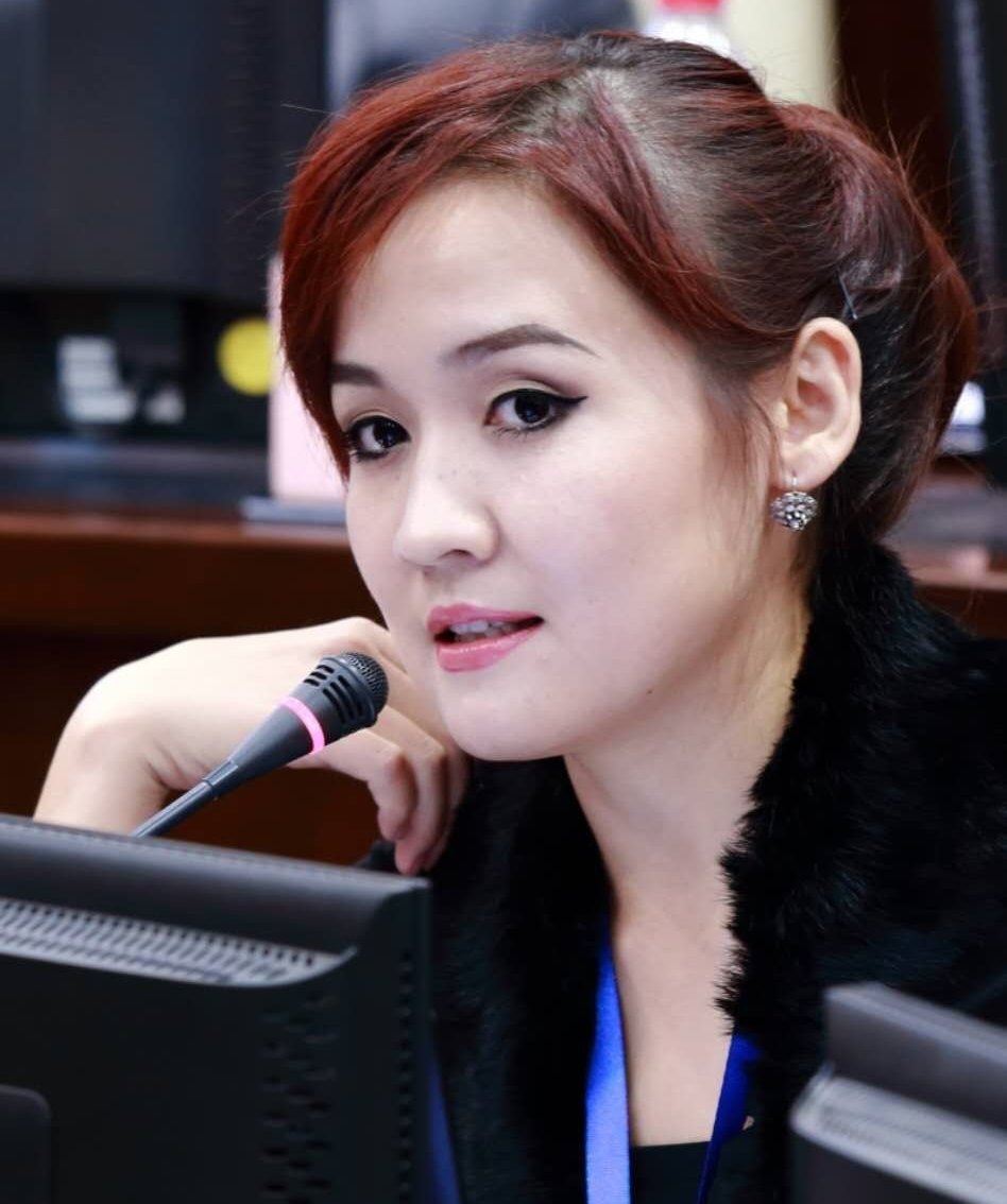 Директор инвестиционно-консалтинговой компании Женни Жениш кызы на Шанхайском Форуме Ноября 2016
