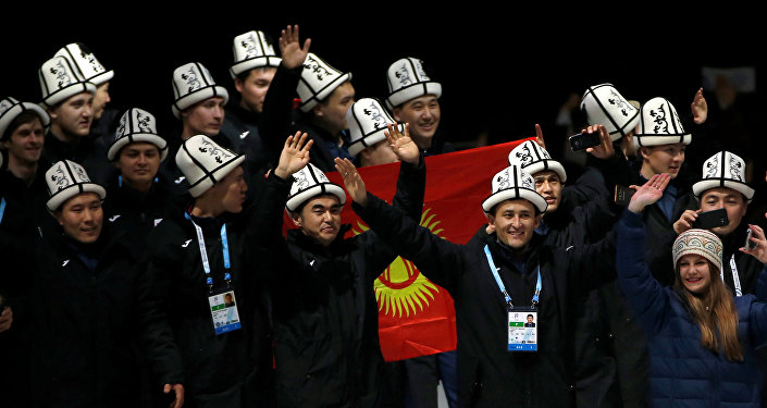 Спортсмены из Кыргызстана в калпаках. Архивное фото