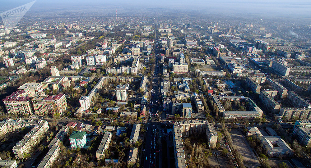 Нарисовать город бишкек