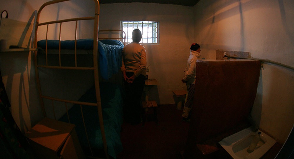 Заключенные в своей камере в женской колонии. Архивное фото