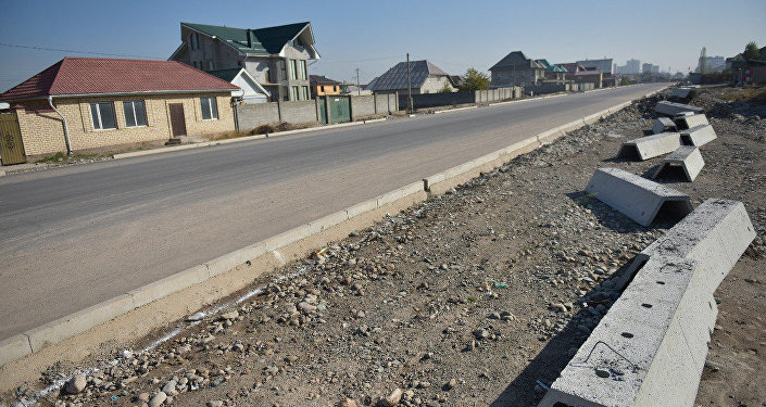 Новая магистральная дорога а Бишкеке