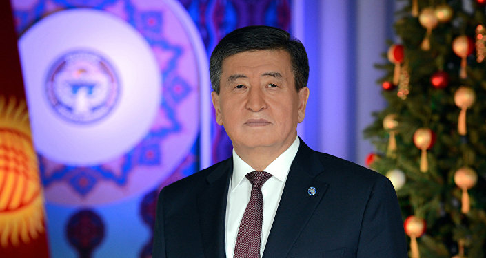 Президент Кыргызской Республики Сооронбай Жээнбеков. Архивное фото