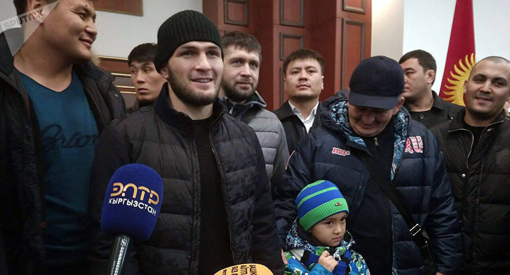 UFC мушкери Хабиб Нурмагомедов Бишкекте