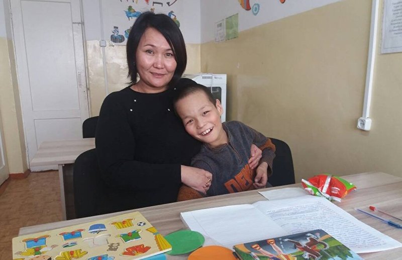 Логопед в центре реабилитации детей инвалидов в Сокулуке Жылдыз Жаркынбаева