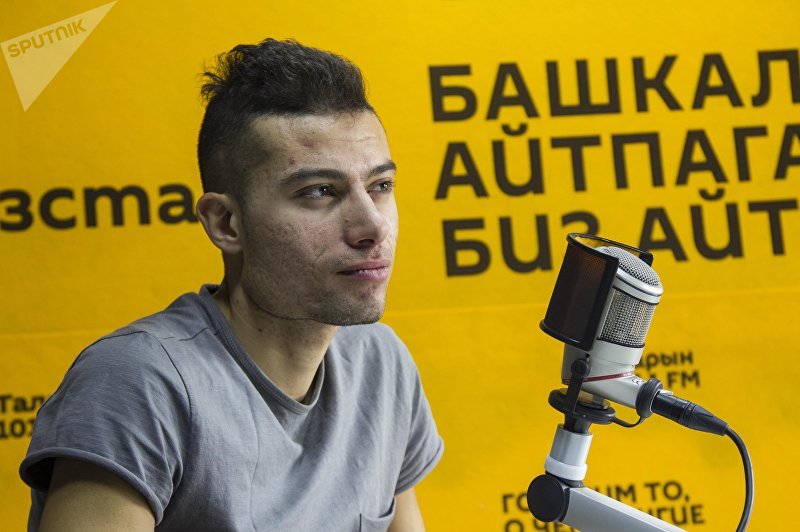 Путешественник из Москвы Риккардо Пессаросси во время интервью Sputnik Кыргызстан