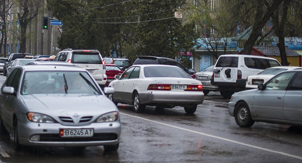 Пробки в Бишкеке