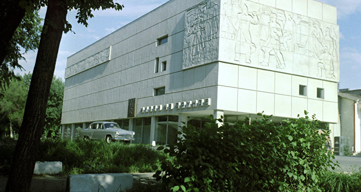 Мемориальный Дом-музей М.В.Фрунзе в городе Фрунзе (ныне - Бишкек).
