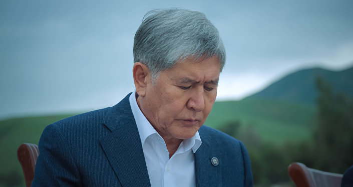 Бывший президент Алмазбек Атамбаев. Архивное фото