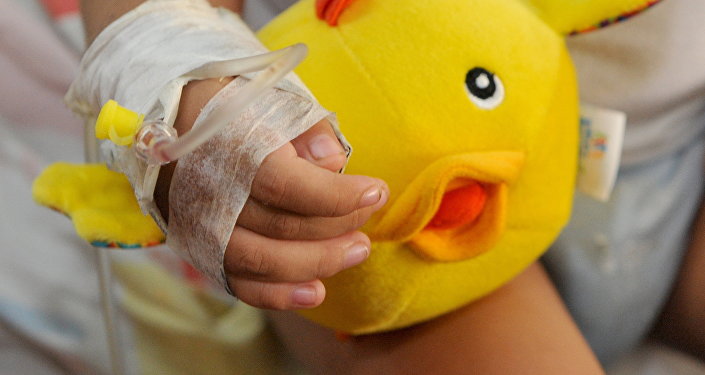 Ребенок в больнице. Архивное фото