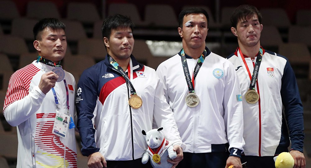 Кыргызстандын спортчуларынын Азиададагы 9-медалы. Үзүп Жусупбеков коло утту