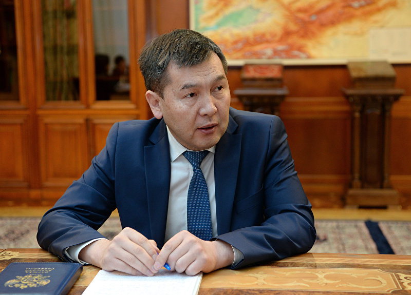 Председатель Государственного комитета национальной безопасности страны Идрис Кадыркулов. 22 января, 2019 года