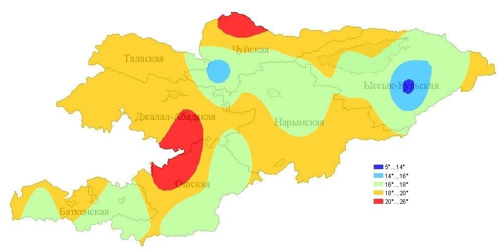 Пояса кыргызстана. Климатическая карта Киргизии. Климат Кыргызстана карта. Климат Киргизии карта. Климатические условия Кыргызстана.